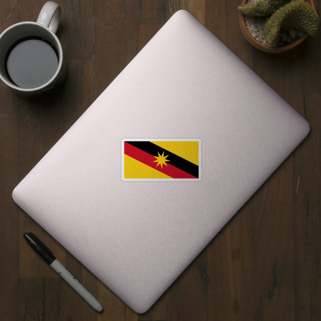 Flag of Sarawak (Malaysia) by Ziggy's